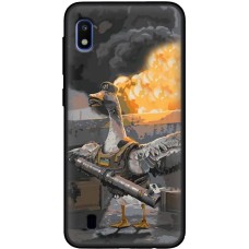 Чохол для Samsung Galaxy A10 (A105) MixCase патріотичні гусак з РПГ