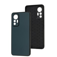Чохол для Xiaomi 12 Lite Classic leather case forest green