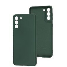 Чохол для Samsung Galaxy S21+ (G996) Wave camera colorful forest green