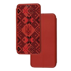 Чохол-книжка Xiaomi 12 Lite з малюнком Тризуб із візерунком