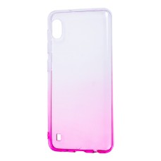 Чохол для Samsung Galaxy A10 (A105) Gradient Design рожево-білий