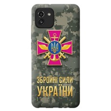 Чохол для Samsung Galaxy A03 (A035) Mixcase патріотичні Збройні сили
