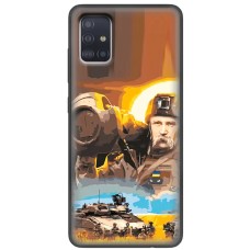 Чохол для Samsung Galaxy A51 (A515) MixCase патріотичні Шевченко з Javelin