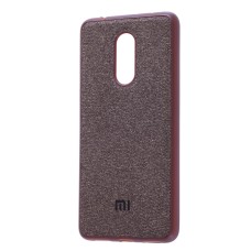 Чохол для Xiaomi Redmi 5 Textile коричневий