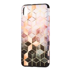Чохол для Xiaomi Redmi 7A print 3D "ромбики"