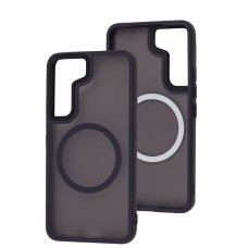 Чохол для Samsung Galaxy S22 (S901) WAVE Matte Insane MagSafe deep purple