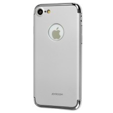 Чохол із захистом 360 Joyroom для iPhone 7/8 матове покриття сріблястий