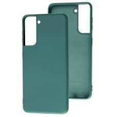Чохол для Samsung Galaxy S21 (G991) Wave colorful forest green