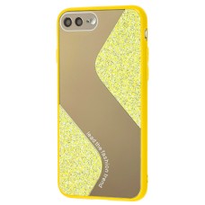 Чохол для iPhone 7 Plus / 8 Plus Shine mirror жовтий