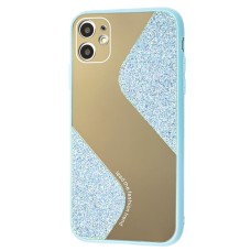 Чохол для iPhone 11 Shine mirror блакитний