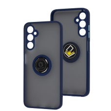 Чохол для Samsung Galaxy A05S (A057) LikGus Edging Ring синій