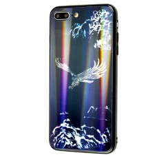Чохол Lumi для iPhone 7 Plus / 8 Plus Яструб, що світиться в темряві