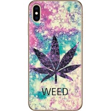 Чохол для iPhone XS Max MixCase трава листя weed