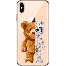 Чохол для iPhone XS Max MixCase робот ведмідь