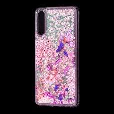 Чохол для Samsung Galaxy A50 / A50s / A30s Блискучі вода рожевий "рожево-фіолетові ко