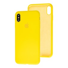 Чохол для iPhone Xs Max Slim Full canary yellow