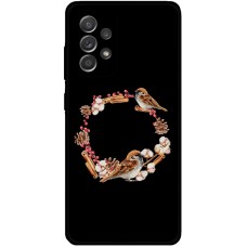 Чохол для Samsung Galaxy A73 (A736) MixCase Новий рік 2025 птахи у новий рік