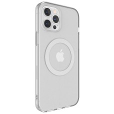 Чохол для iPhone 12 Pro Max Switcheasy MagClear сріблястий