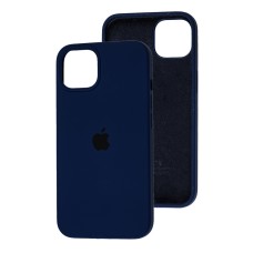 Чохол для iPhone 13 / 14 Square Full silicone deep navy