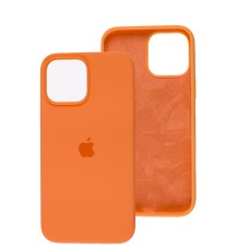 Чохол для iPhone 13 Pro Max Square Full silicone оранжевий / orange