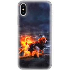 Чохол для iPhone Xs Max MixCase Патрон у руїнах міста