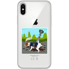 Чохол для iPhone Xs Max MixCase Патрон хороший приклад