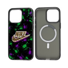Чохол для iPhone 14 Pro Max MixCase MagSafe MagSafe спортивний лого у кольорах