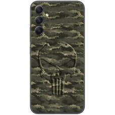 Чохол для Samsung Galaxy A34 (A346) MixCase патротичні scull green