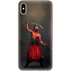 Чохол для iPhone X / Xs MixCase патріотичний козак у шароварах