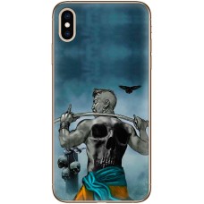 Чохол для iPhone X / Xs MixCase патріотичні козак з черепом