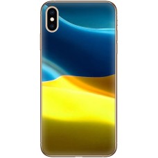 Чохол для iPhone X / Xs MixCase патріотичні прапор України