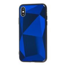Чохол Diamond для iPhone X / Xs синій