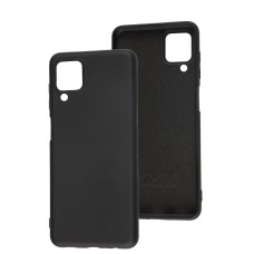Чохол для Samsung Galaxy A12 (A125) Wave colorful black