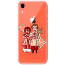 Чохол для iPhone Xr MixCase патріотичні Українські ляльки