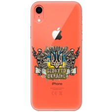 Чохол для iPhone Xr MixCase патріотичні Glory to Ukraine