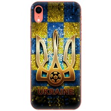 Чохол для iPhone Xr MixCase патріотичні позолочений тризуб