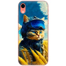 Чохол для iPhone Xr MixCase патріотичні котик