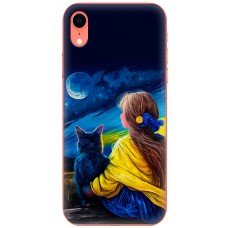 Чохол для iPhone Xr MixCase патріотичні зіркова ніч картина