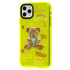 Чохол для iPhone 11 Pro Max Neon print Teddy