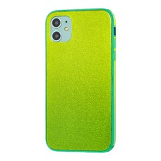Чохол для iPhone 11 Pro Ambre glass "салатовий"