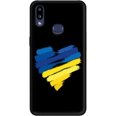 Чохол для Samsung Galaxy A10S (A107) MixCase патріотичний "серце"