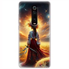 Чохол для Xiaomi Mi 9T / 9T Pro MixCase патріотичні жінка у вишиванці