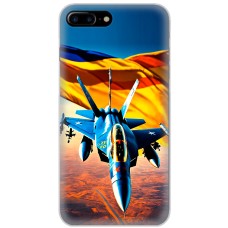 Чохол для iPhone 7 Plus / 8 Plus MixCase патріотичні бойовий літак