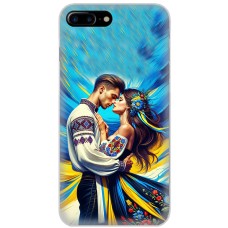 Чохол для iPhone 7 Plus / 8 Plus MixCase патріотичні закохана пара