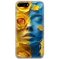 Чохол для iPhone 7 Plus / 8 Plus MixCase патріотичні розмальована фарбами