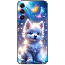 Чохол для Samsung Galaxy A15 (A155) MixCase асорті песик і метелики