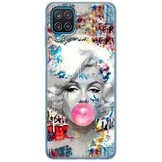 Чохол для Samsung Galaxy A12 / M12 MixCase графіті Мерилін Монро