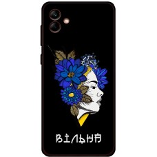 Чохол для Samsung Galaxy A04 (A045) MixCase патріотичні вільна українка