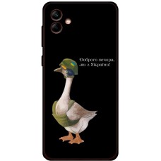 Чохол для Samsung Galaxy A04 (A045) MixCase патріотичні бойовий гусак