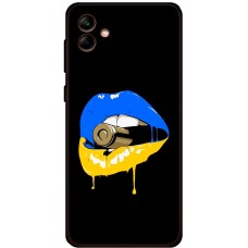 Чохол для Samsung Galaxy A04 (A045) MixCase патріотичні пуля губи